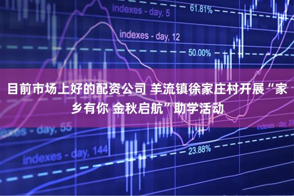 目前市场上好的配资公司 羊流镇徐家庄村开展“家乡有你 金秋启航”助学活动